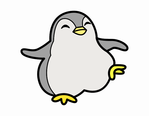 Pingüino bailando