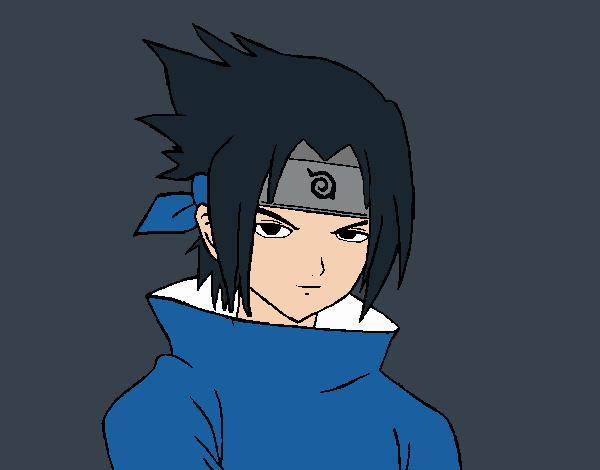 Sasuke enfadado