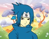 Sasuke enfadado