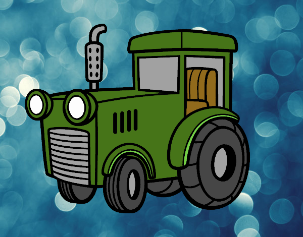 Un tractor