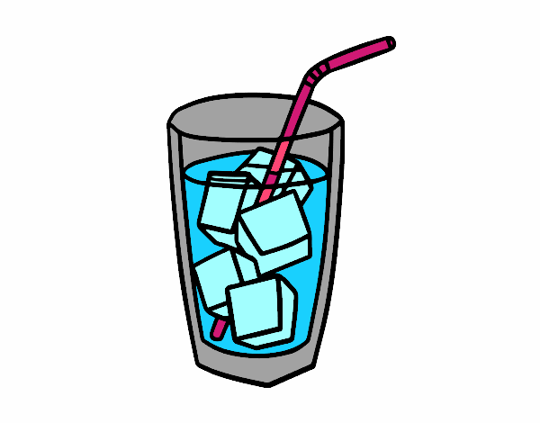 Un vaso de refresco