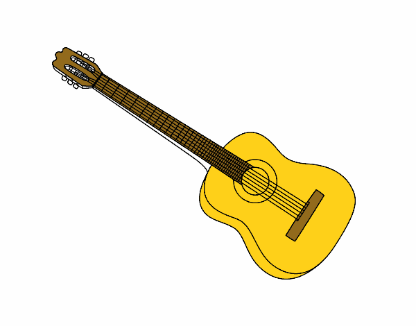 Una guitarra española