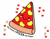 You have a pizza my heart