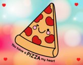 You have a pizza my heart