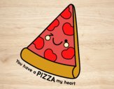 You have a pizza my heart