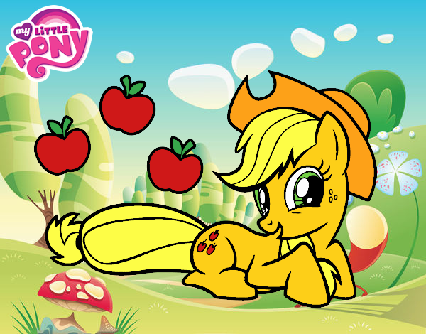 Applejack y sus manzanas