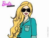 Barbie con gafas de sol