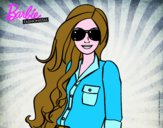 Barbie con gafas de sol