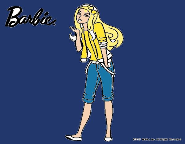 Barbie con look casual