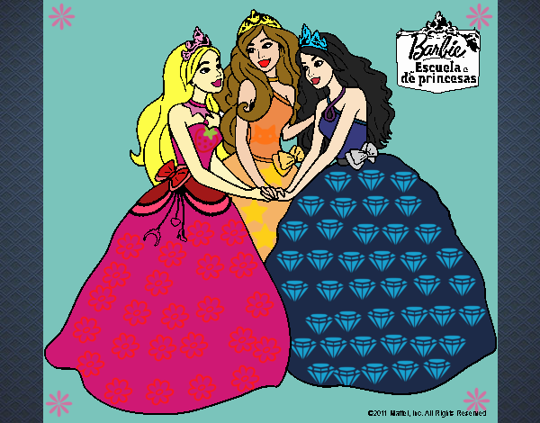 Barbie y sus amigas princesas