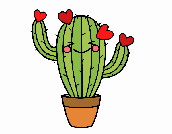 Cactus corazón