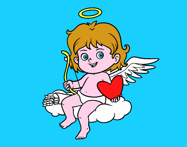 Cupido en una nube