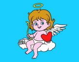 Cupido en una nube