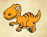 Dinosaurio velociraptor