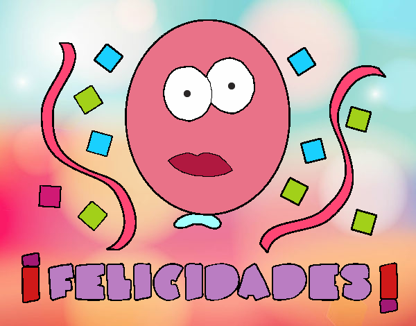 dibujo de felicitacioes