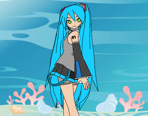 Hatsune Miku vocaloid