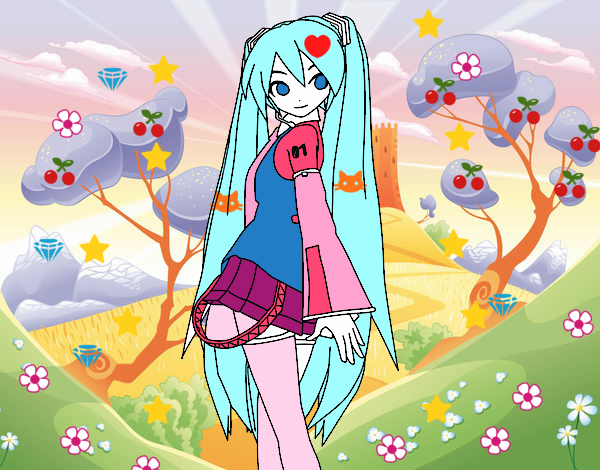 Hatsune Miku vocaloid