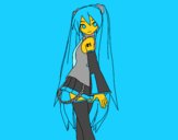 Hatsune Miku vocaloid