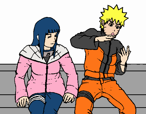 Hinata y Naruto