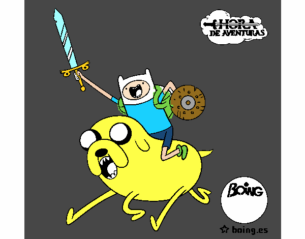 Jake y Finn al ataque