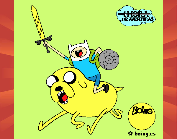 Jake y Finn al ataque