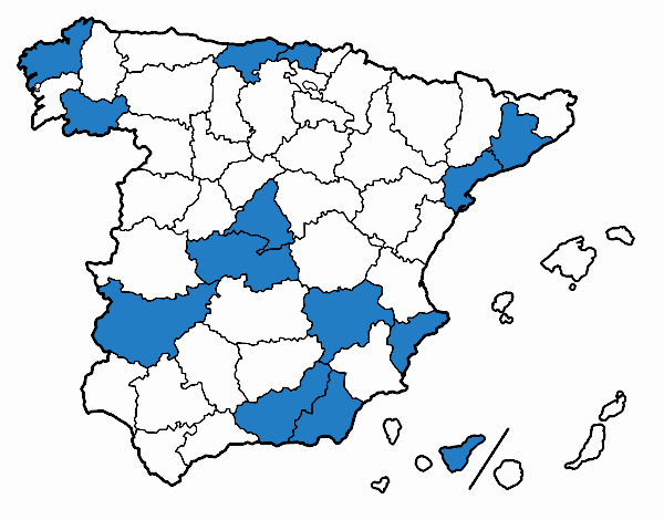 Las provincias de España