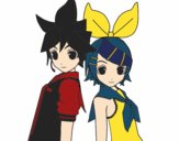 Len y Rin Kagamine Vocaloid