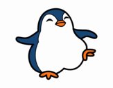 Pingüino bailando