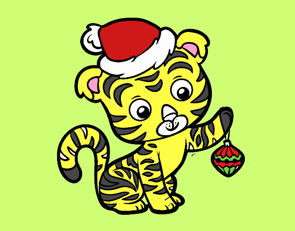 Tigre navideño