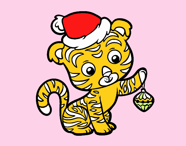 Tigre navideño