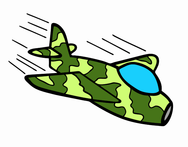 Avión de camuflaje