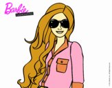 Barbie con gafas de sol