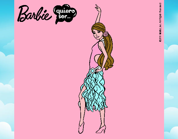 Barbie flamenca