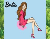 Barbie sentada