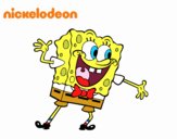 Bob Esponja saludando