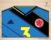 Camiseta del mundial de fútbol 2014 de Colombia