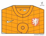 Camiseta del mundial de fútbol 2014 de Holanda