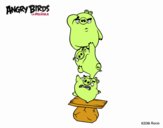 Cerdos verdes de Angry Birds