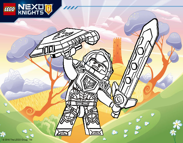 Clay lider de los Nexo Knights