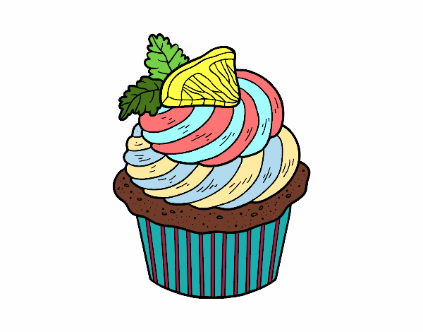 Cupcake de limón