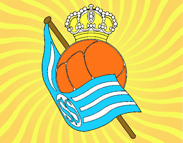 Escudo de la Real Sociedad de Fútbol