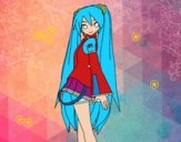 Hatsune Miku vocaloid