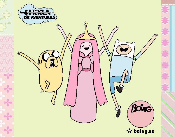 Jake, Princesa Chicle y Finn