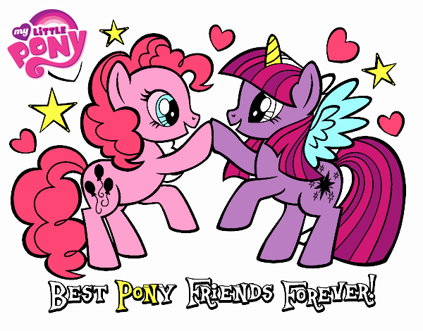 Mejores Pony Amigas para siempre