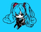 Miku Chibi vocaloid