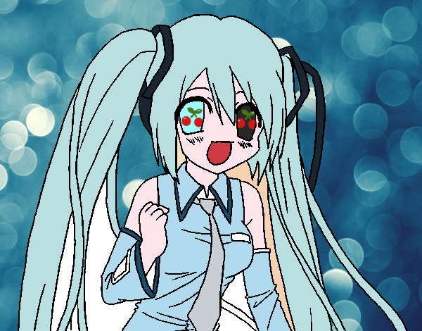 Miku Hatsune vocaloid