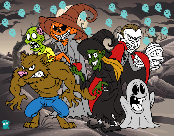 Monstruos de Halloween