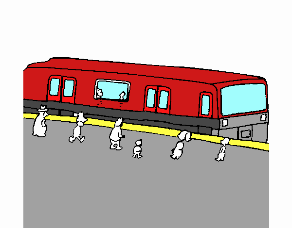 tren de pasajeros