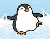 Pingüino bailando