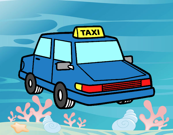 Dibujo de Taxi urbano pintado por en Dibujos.net el día a las 18:52:21. Imprime, o colorea tus propios dibujos!